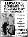 Feedstore25thAdvert 1976