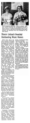 SharonAward 1978
