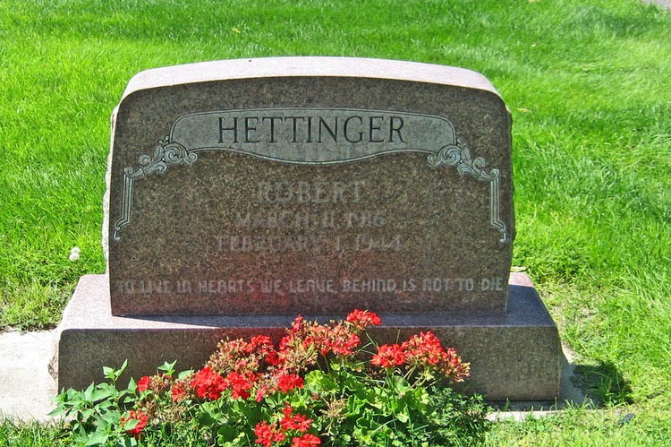 HH301 HeadstoneRobertHettinger 5022