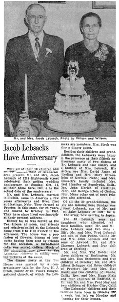 JL202 JacobKathrine50thTribune